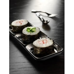 kit verrines cocktail 5 assiettes rectangulaires et 15 assiettes carrées