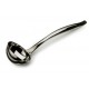 Louche en plastique punch rigide argent métallisé 