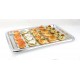 Plateau rectangulaire 35 x 24cm argent par 2 