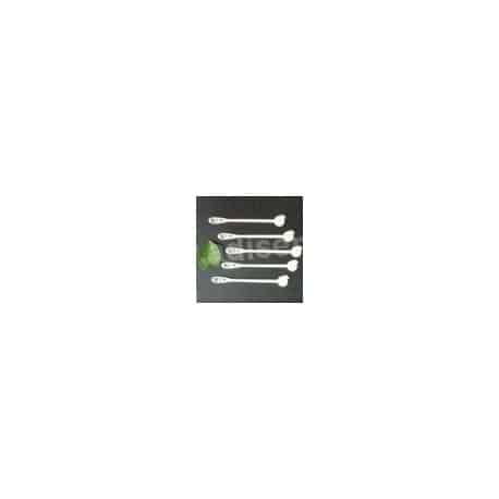 Agitateur jetable en amidon de maïs biodégradable et compostable