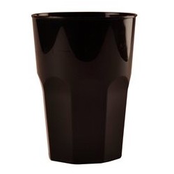 Verre réutilisable Granity SAN Noir 425 cc par 5