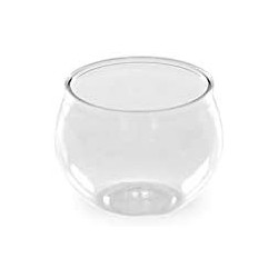 Verrine ronde plastique 8 cl réutilisable recyclable par 12