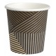 Gobelet café carton recyclable décor design 10 cl par 50