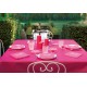  Nappe rectangulaire fuschia Françoise Paviot 1.60x2.40 m en intissé