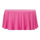 Nappe ronde intissé diamètre 240 cm couleur fuschia