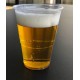 Verre à bière verre plastique transparent 30cl par 50