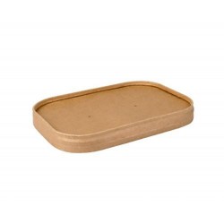 25 couvercles pour boites rectangulaires 500 ML et 750 ML