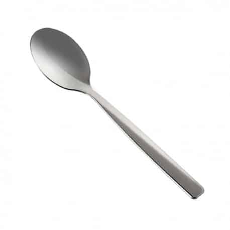 Mini cuillère pour verrine couleur argent par 200