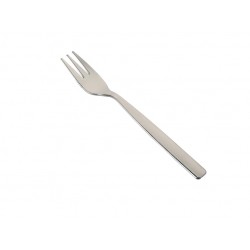 Mini fourchette réutilisable argentée 10 cm par 200