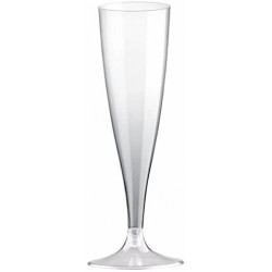 Flute champagne verre transparent 10cl -14 cl par 10