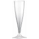 120 Verres à champagne - Flûtes champagne 10/14 cl cristal réutilisables