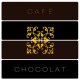 Serviette cocktail Paviot café chocolat 25 cm par 20