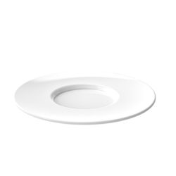 Sous-tasse à café blanche incassable lot de 6