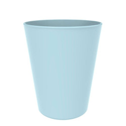 Verre conique incassable bleu 33cl par 6