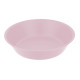 Assiette creuse couleur rose Ø 17.8 cm incassable