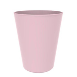 Verre conique incassable 33 cl rose pastel