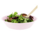 Assiette à salade incassable couleur rose Ø 17.8 cm 