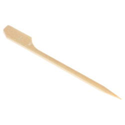 Brochette apéritive bambou stick golf 12 cm par 100