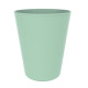 Verre incassable en PP Minéral 33cl vert pastel lot de 6