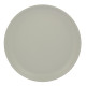 Assiette plate incassable ronde 27.4 cm couleur gris taupe