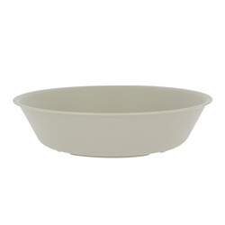 6 Assiettes Creuses Incassables Ø 17.8 cm taupe