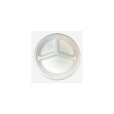 Assiettes rondes jetables x50 de la marque GAPPY en plastique (réutilisable)  ou en carton - GP Distribution