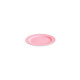 Assiette ronde 24 cm rose pastel par 12