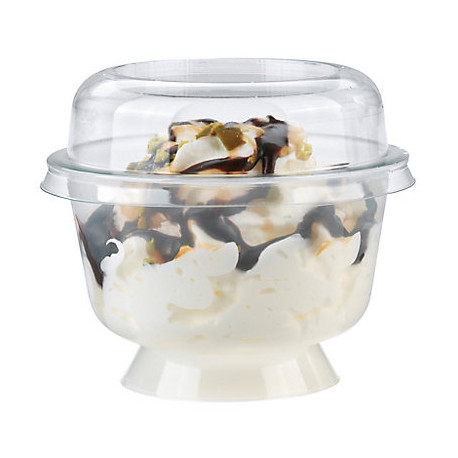 Coupelle dessert ronde transparente 200 ml par 25