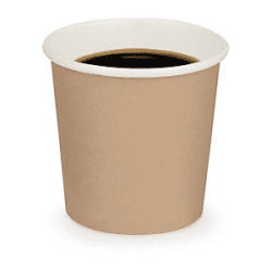 Gobelet café - gobelet carton kraft 10 cl par 100