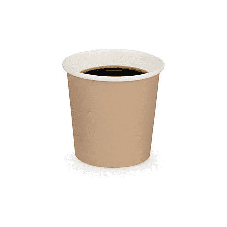 Gobelet café - gobelet carton kraft 10 cl par 100