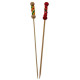 Pique Brochette bambou corde 12 cm par 100
