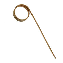 Pique brochette finger en bambou de 9 cm par 100