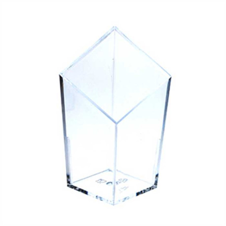 Verrine forme losange 48 ml PS cristal par 20