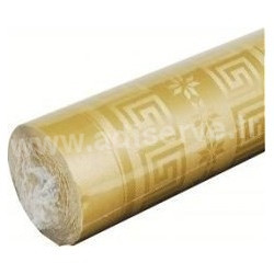 Nappe rouleau papier damassé 1.20 X 6m Or