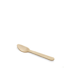 Petite cuillère en bois pour verrine dessert par 100