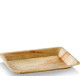 Assiette en palmier biodégradable 16 x 24 cm par 25