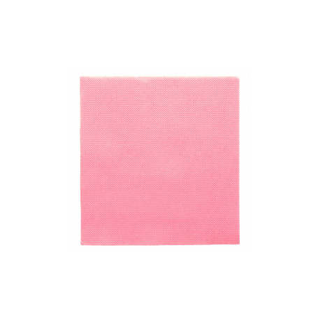 Serviette biodégradable 33x33 cm Rose par 50