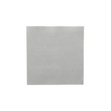 Serviette de table biodégradable 33 cm gris par 50