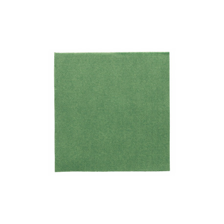 Serviette biodégradable 33x33 cm vert jaguar par 50