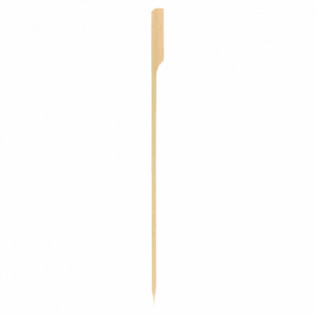 Pique golf à brochette bio en bambou de 21 cm par 100