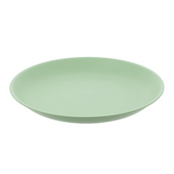 6 Assiettes plates Ø 20.8 cm vaisselle incassable couleur vert d'eau