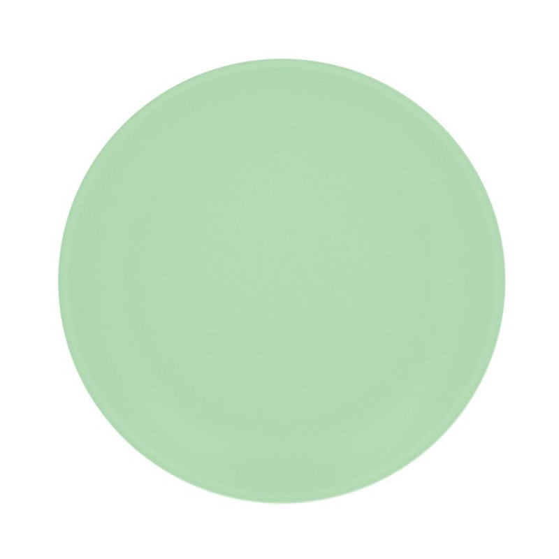 Assiette Plate Vert Pastel Incassable Ø 274 mm par 6