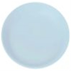 Assiette incassable ''Minéral'' bleu pastel 27,4cm X 6