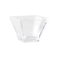 Verrine plastique Pagode SAN incassable 88 ml par 6