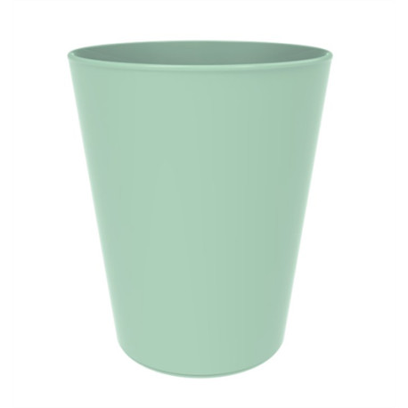 6 Verres plastique PP Minéral 33cl vert pastel