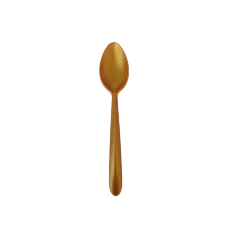 Cuillère à verrine Or Lux by Starck réutilisable et recyclable 50P
