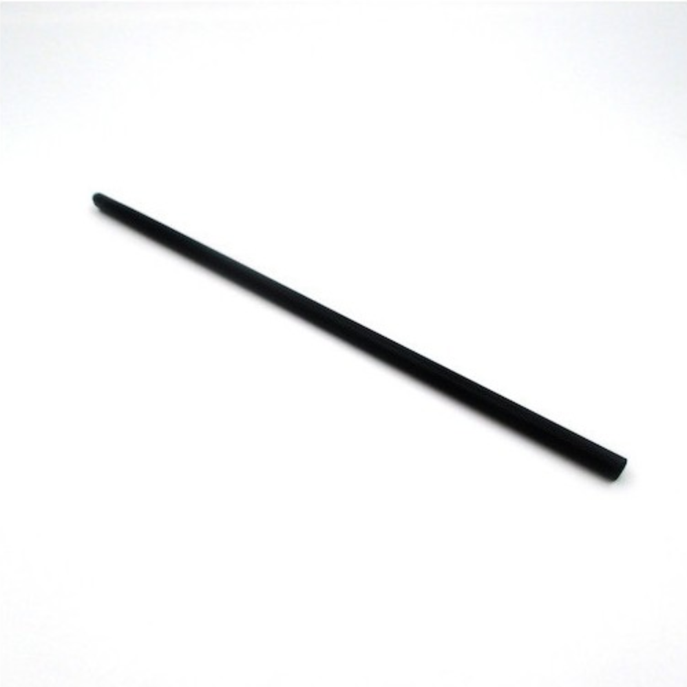 Paille biodégradable en PLA noir