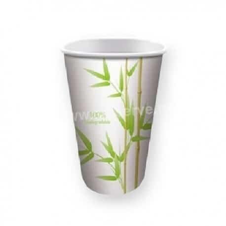 Gobelet recyclable déco bambou